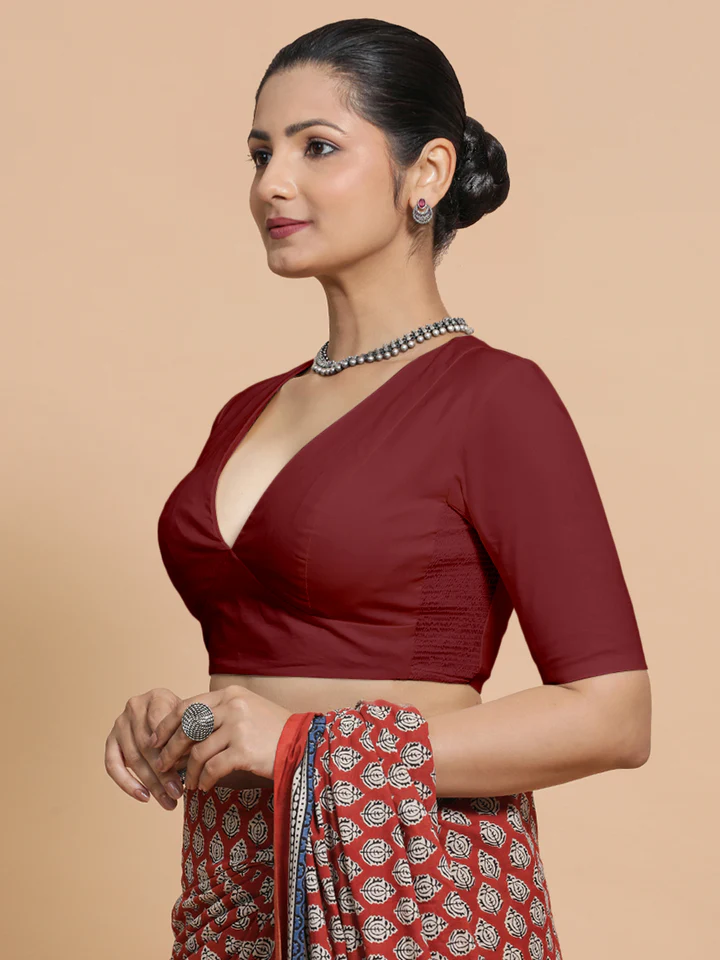 Binks_Saree-Blouse_MalikaCranberryRedRozaanaXS_10.webp