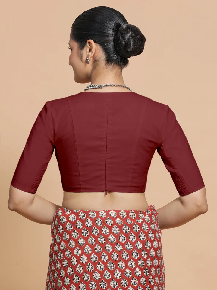 Binks_Saree-Blouse_MalikaCranberryRedRozaanaXS_2.webp