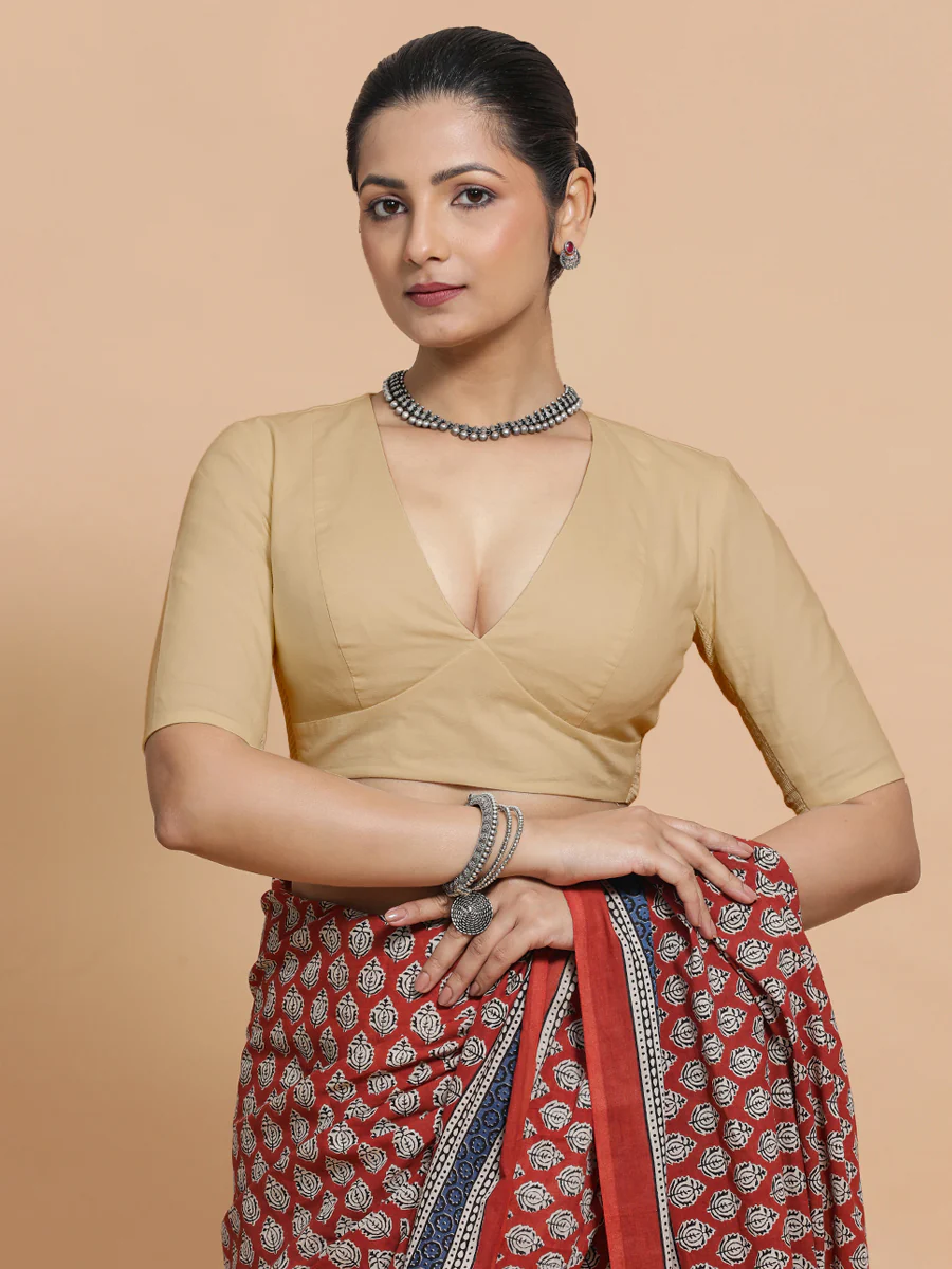 Binks_Saree-Blouse_MalikaEcruBeigeRozaanaXS_1.webp
