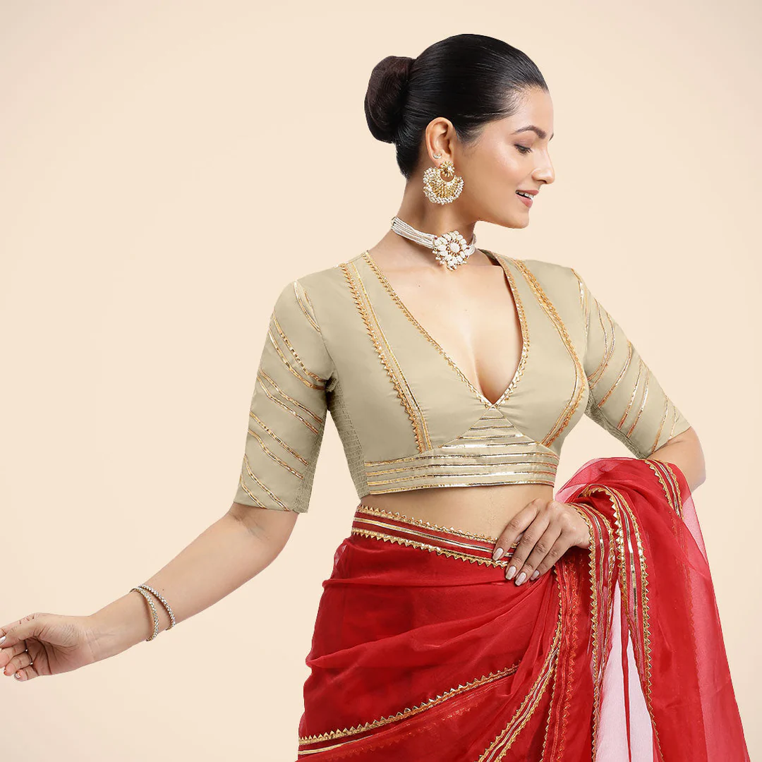 Binks_Saree-Blouse_NavyaCreamTyohaarXS_6.webp